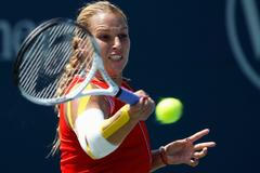 Dominika Cibulková na turnaji v Cincinnati