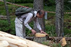 Zásah policie v šumavském hvozdu