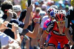 Australský cyklista Cadel Evans během sedmé etapy Tou de France 2012.