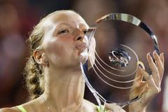 Petra Kvitová ve finále turnaje v Montrealu s Li Na