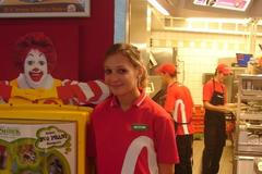 Uniformy - McDonald's zaměstnanec