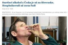 Otrava metylem na Slovensku