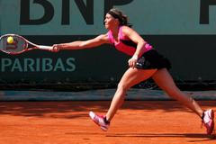 Lucie Hradecká na French Open