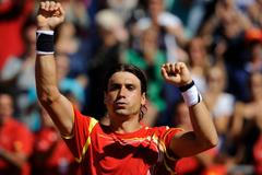 David Ferrer (Davis Cup) - radost