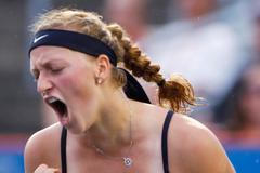 Tenistka Petra Kvitová a její proslulý pokřik po vítězném míčku