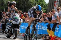 Bradley Wiggins na časovkářském speciálu