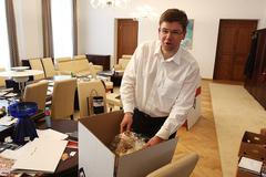 Jiří Pospíšil balí