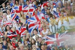 Olympiáda Londýn 2012 - diváci - ilustračka