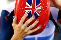 Britská dráhová cyklistka Laura Trottová, nehty na olympijských hrách v Londýně 2012
