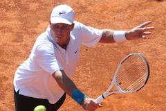 Exhibice na pražské Spartě - Ivan Lendl vs. Jiří Novák