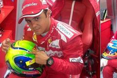 Felipe Massa a Fernando Alonso, Ferrari