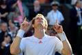 Andy Murray v semifinále Wimbledonu 2012.