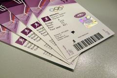 Vstupenky na atletické soutěže na olympijských hrách 2012