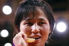 Olympijská vítězka An Kum-ae