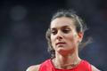 Tyčkařka Jelena Isinbajevová ve finále OH 2012