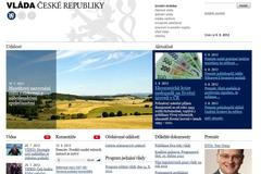 Stránky Vlády ČR