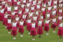 Nácvik Sokolského sletu 2012