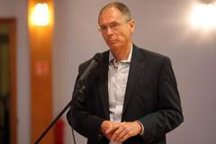 Jiří Dienstbier a Jan Švejnar v Ústí nad Labem