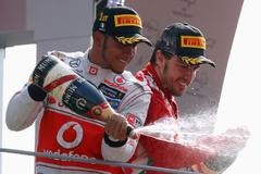 FOTO Hamilton a Alonso vládli VC Itálie v Monze