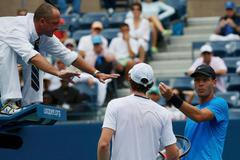 FOTO Berdych se s Murrayem i hádal, finále ale bude bez něj