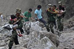 Čína zemětřesení