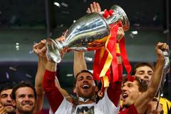 Finále Eura: Španělsko - Itálie (španělské oslavy titulu)