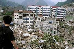 Čína - zemětřesení