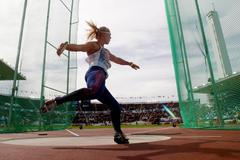 Diskařka Cechlová při kvalifikaci na ME