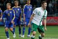Kazachstán - Irsko, kvalifikace MS 2014 (Robbie Keane slaví gól)