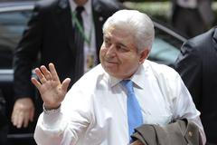 Summit EU - kyperský prezident Demetris Christofias