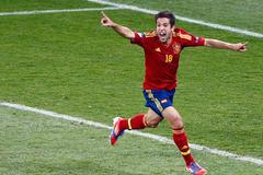 Finále Eura: Španělsko - Itálie (Jordi Alba se raduje ze druhého gólu)