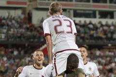 Admira Wacker - AC Sparta Praha, první zápas 3. předkola Evropské ligy