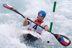Vodní slalom- kajak ženy - semifinále