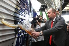 Odjezd českých reprezentantů na Euro 2012