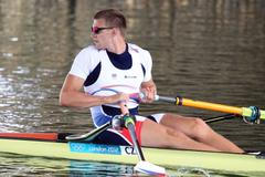 Skifař Ondřej Synek ve čtvrtfinále OH 2012