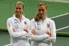 České tenistky trénují na finále Fed Cupu