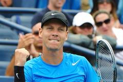 Tomáš Berdych v osmifinále US Open 2012