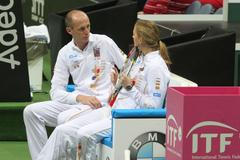 České tenistky trénují na finále Fed Cupu