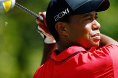 Tiger Woods na turnaji v Nortonu