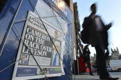 leveson - zpráva - odposlechy - vyšetřování - tisk