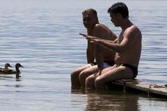 Horké letní počasí