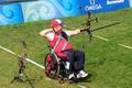 Paralympionik v lukostřelbě David Drahonínský