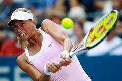 Andrea Hlaváčková v 3. kole US Open proti Marii Kirilenkové