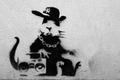 Banksy - Gangsta Rat