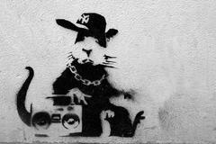 Banksy - Gangsta Rat