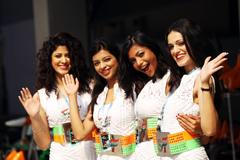 Force India, pitgirls