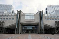 Evropský parlament - průčelí hlavní budovy