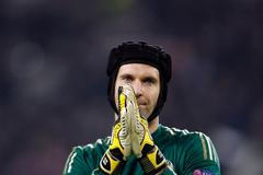 Liga mistrů Juventus - Chelsea (gólman Petr Čech)