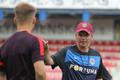 Trénink fotbalistů pražské Sparty (Lavička)