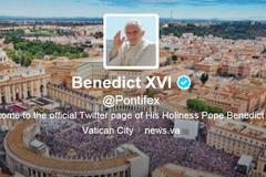 Papežův účet na Twitteru